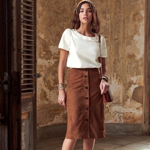 fall suede skirts